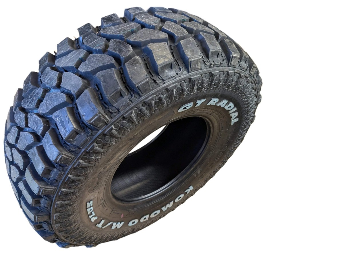 2 GT RADIAL KOMODO MT PLUS OWL LT 33 12.50 15 108Q C MUD TERRAIN