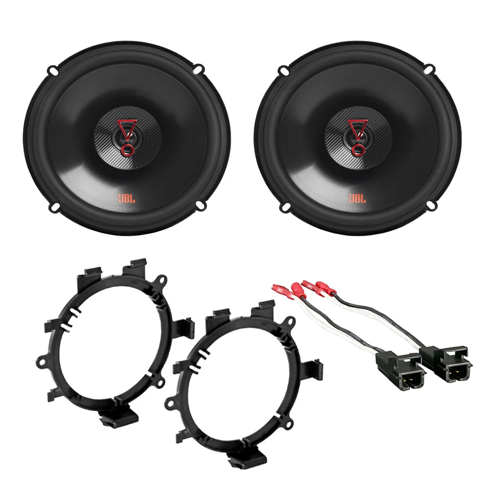 JBL Stage3627 6.5" 2-way Truck Front Door Speakers w/Install Kit for 1995-up GM - Image 2 of 4