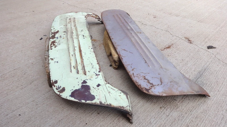 1949 1950 1951 Ford задний крыло юбки оригинальной пары - Изображение 4 из 4