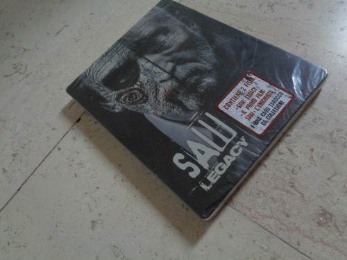 JIGSAW & SAW - THE ORIGINAL Blu-ray 2 movie SteelBook *NEW* Cary Elwes - Picture 3 of 5