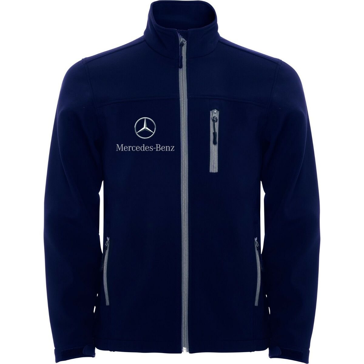 Logo Embroidered Mercedes Benz AMG on Softshell Jacket Veste Coat Vest  Blouson