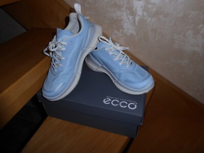 ECCO BIOM 2.2 Dam Extralight  SOFT Sneaker Textil Hellblau Gr. 38 / 5 Neu bequem