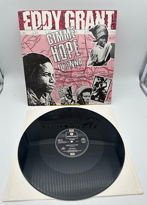 LP Vinyl Maxi Single 12'' Eddy Grant Gimme Hope Jo'anna EMI 1988