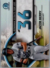 2023 Bowman #BTP-36 Jacob Berry Bowman Scouts’ Top 100
