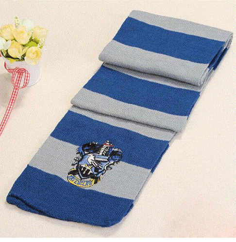 HARRY POTTER SCARF COSTUME GRYFFINDOR HUFFLEPUFF RAVENCLAW SLYTHERIN ADULT KIDS - Picture 6 of 12