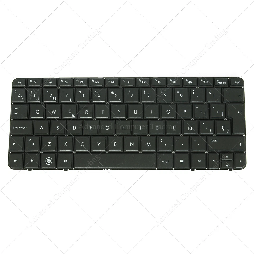 Teclado HP Mini 210 Series 1103, 110 P/N: 658517-071 AENM3P00010 español con Ñ - Imagen 2 de 4