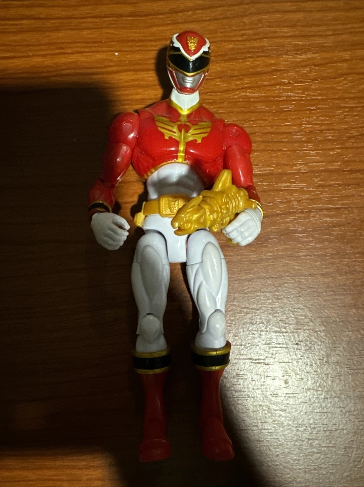 Винтажный лот из 6 случайных экшн-фигурок Bandai Power Rangers коллекционные игрушки. - Изображение 2 из 4