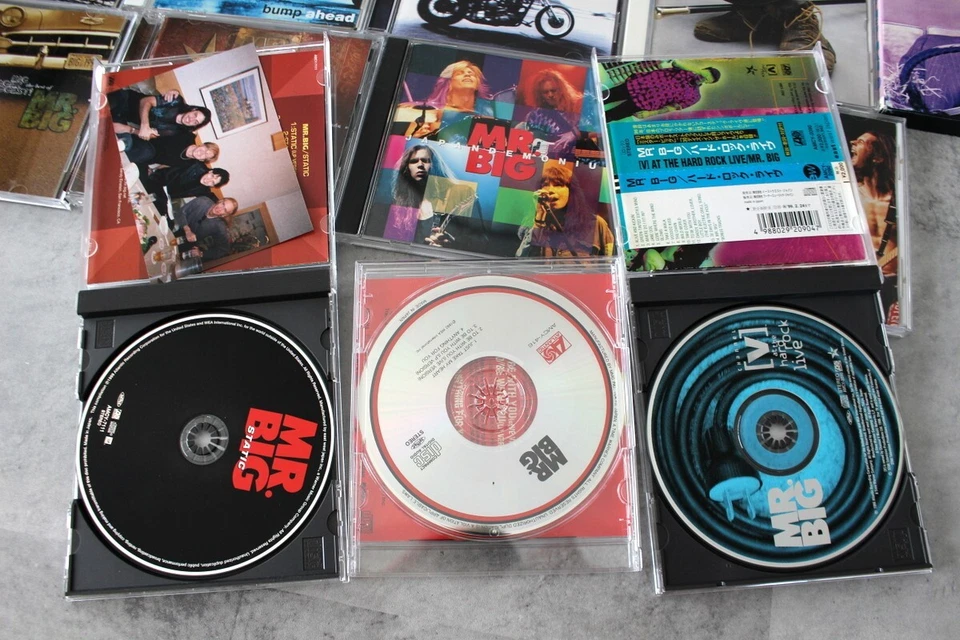 НАБОР x17 Mr.Big Эрик Мартин Япония CD Mr.Vocalist Hey Man лучший низкий как суши - Изображение 3 из 4