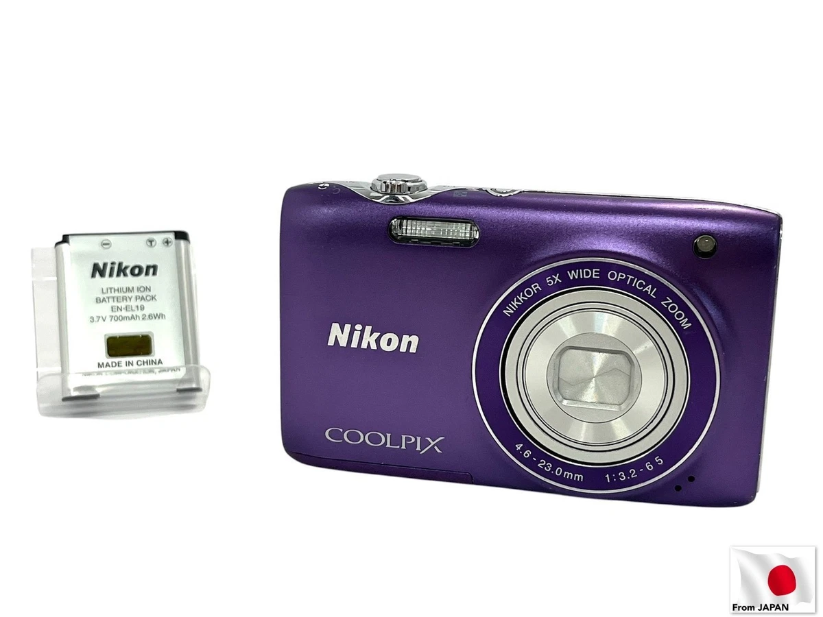 Nikon COOLPIX Purple Digital Cameras for sale - eBay