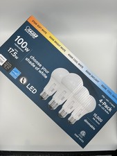Lot of 4 - Feit Electric 1715918 LED Light Bulbs - New Old Stock Box of 4
