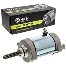 NICHE Starter Motor for Suzuki King Quad 700 750 LTA700X LTA750X 31100-31G00 ATV