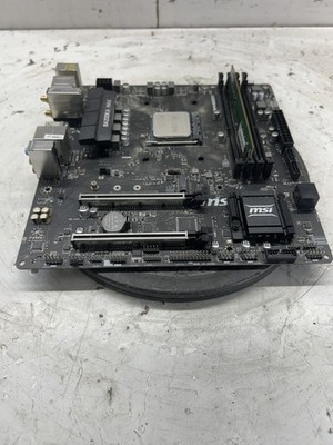 MSI B450M BAZOOKA MAX WIFI AMD Ryzen 3 3200G 3.6GHz 8GB No I/O Shield