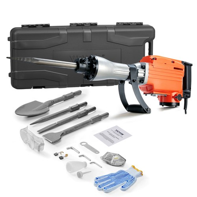 #ad VEVOR Demolition Jack Hammer Concrete Breaker 2200W Electric Hammer $177.90
