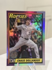 2025 Topps Update Series - 1990 Topps Baseball Chase Dollander #U90-50 (RC)