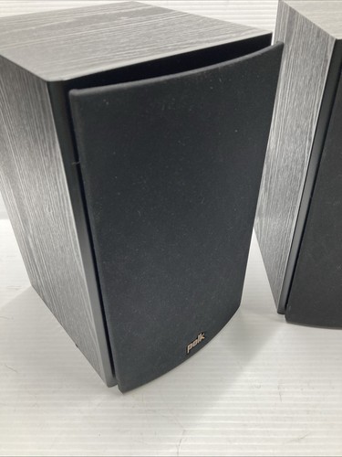 Polk Audio T15 100 Watt Home Theater Bookshelf Speakers Pair, Black Wood t-15 - Picture 12 of 13