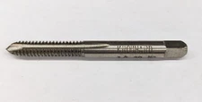 Kromhard 1/4"-20 NC Spiral Point Bottoming Tap GH3 3 FL Bright HSS UK - Bottom