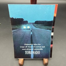 Original 1966 Oldsmobile Toronado Foldout Sales Brochure