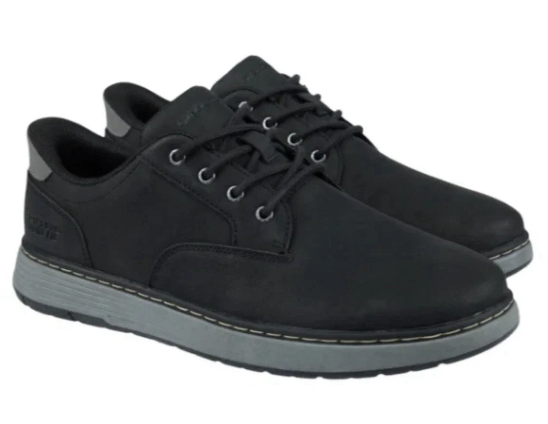 NEW Skechers Men's Swift Fit Casual Shoes Black Hands Free Relaxed Fit 9
