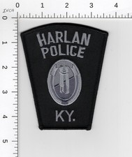 HARLAN KENTUCKY ^^^ COLLECTIBLE POLICE EMBROIDERED PATCH
