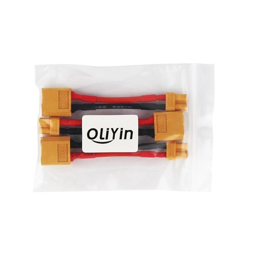 OliYin 3pcs Maschio XT-30 a Femmina XT-60 Adattatore per Drone FPV Wireless Connector (Confezione da 3