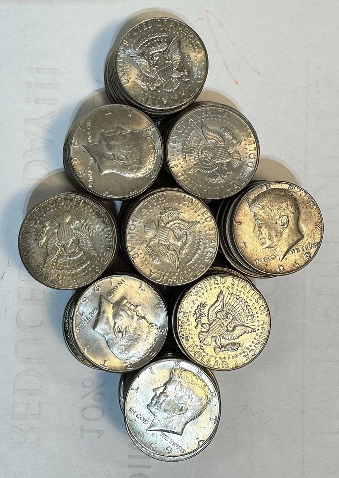 40 Percent Silver Halves; 90 of Them. Six Percent Below Spot - Image 2 of 2
