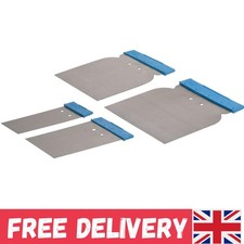 4-Piece Body Filler Application Set with Spring Steel Blades for Perfect Results