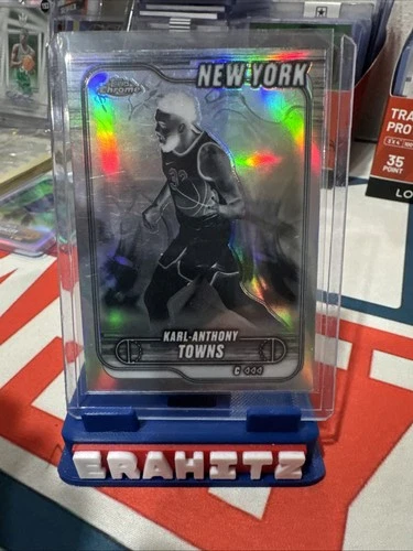 2024-25 Topps Chrome #52 Karl-Anthony Towns Negative Refractor