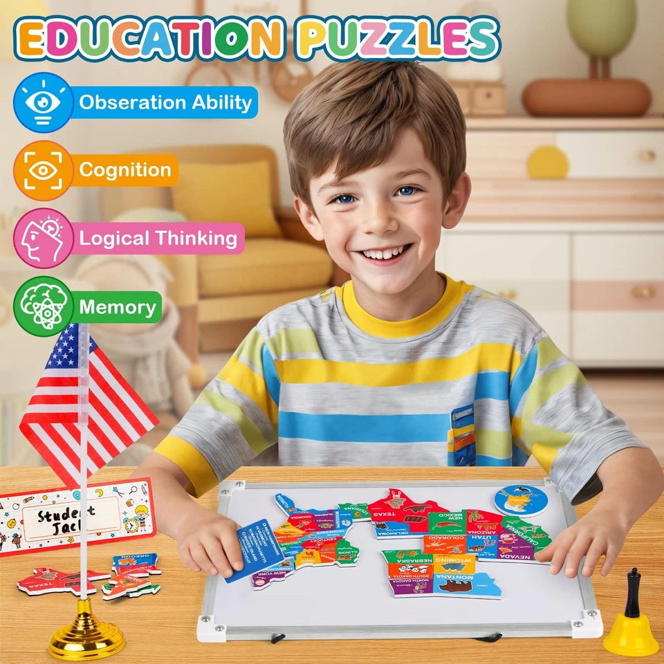 Juego de juegos de maestro de simulación, juego de rol juego de simulación para niños kit de juguetes escolares incluye mapa,... Foto 2 de 4