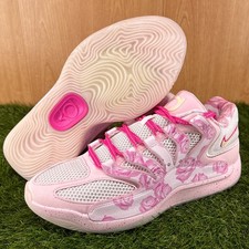 Nike KD 18 Aunt Pearl Basketball Shoes HV1997-600 Pink Men  s Size 10