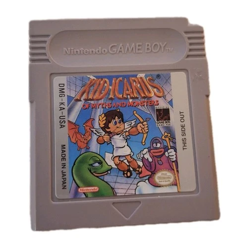 KID ICARUS: MYTHS AND MONSTERS (NINTENDO GAME BOY 1991) OEM Cartridge & Case