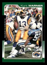 2000 Score #182 Kurt Warner St. Louis Rams