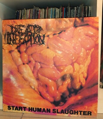Dead Infection – Start Human Slaughter 2021 LP, Green Vinyl