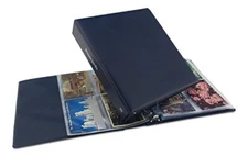 Postcard Album,  "Classic" Style (Blue)