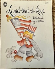 LAND THAT I LOVE VOL. 2 Decorative Painting Book PAT OLSON