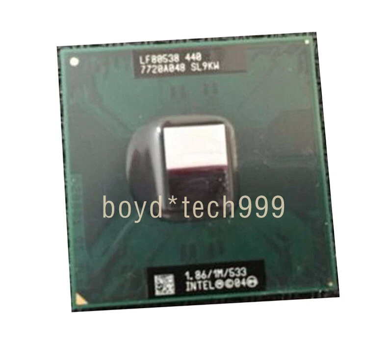 Intel Celeron M 440 1 cores CPU CM440 SL9KW Socket M 1.86G/1M/533 MHz Processors - Image 3 of 4