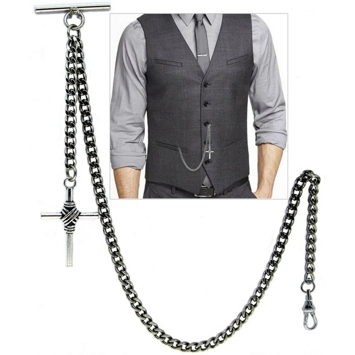 Pocket chain mens sales