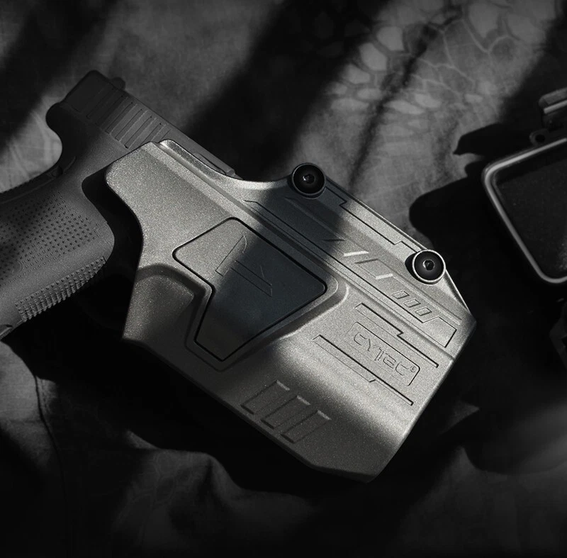 Universal Level 2 OWB Paddle Holster For Guns with Streamlight TLR-1/TLR-2 - Image 4 of 4