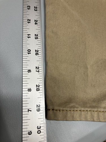 Levi’s 508 Mens Jeans Straight Leg 38x29.5 Tan Khaki - Picture 4 of 6