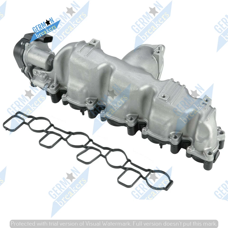 AUDI A3 A4 A5 A6 Q5 TT 08 TO 13 2.0 TDi INTAKE INLET MANIFOLD & MOTOR 03L129711E - Image 3 of 4
