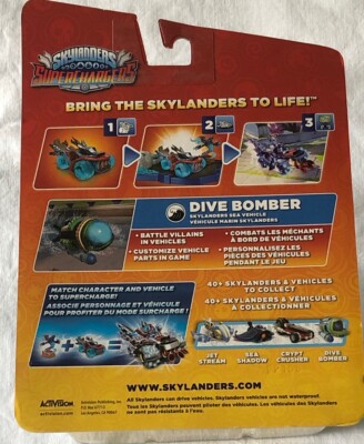 (未使用･未開封品)SuperChargers Vehicle - Dive Bomber SKYLANDERS SUPERCHARGERS DIVE BOMBER SKYLANDERS SEA VEHICLE