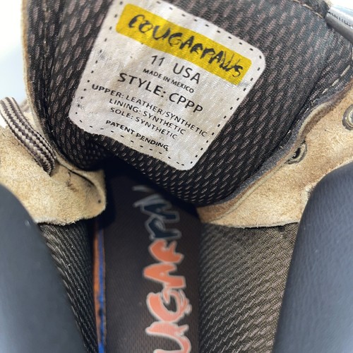 Cougar Paws Roofing Boots Size 11 Peak Performer CPPP Leather Men Pat Pend Soles - Picture 8 of 24