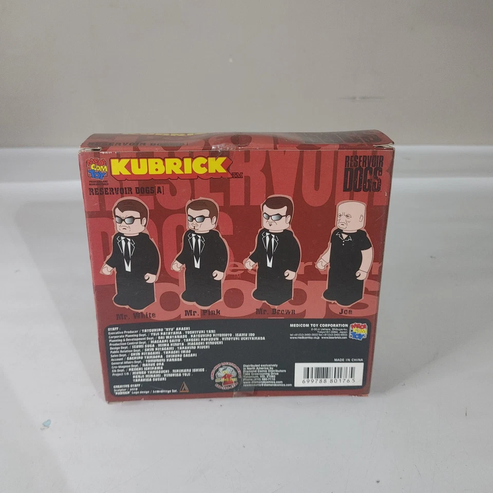 NUEVO Juego Completo de Figuras Medicom Toy Kubrick Reservoir Dogs Nuevo en Caja Foto 2 de 3
