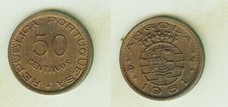 50 Centavos 1961 Portugal Angola
