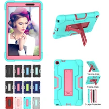 For Samsung Tab A 8 inch SM-P200 Case Slim Heavy Duty Shockproof Rugged Cover