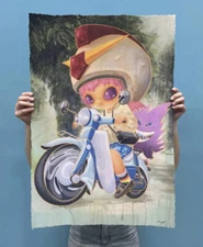 RYOL aka Ryo Laksamana "Motorbike Vibes" Print /175 SOLD OUT