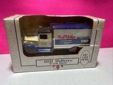 Vintage ERTL 1931 Delivery Truck Bank True Value Hardware DieCast 1/34