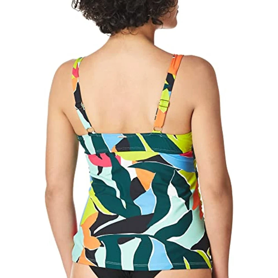 Tankini Anne Cole estándar con aros para mujer talla 34D/32DD precio de venta sugerido por el fabricante $74 Foto 3 de 4