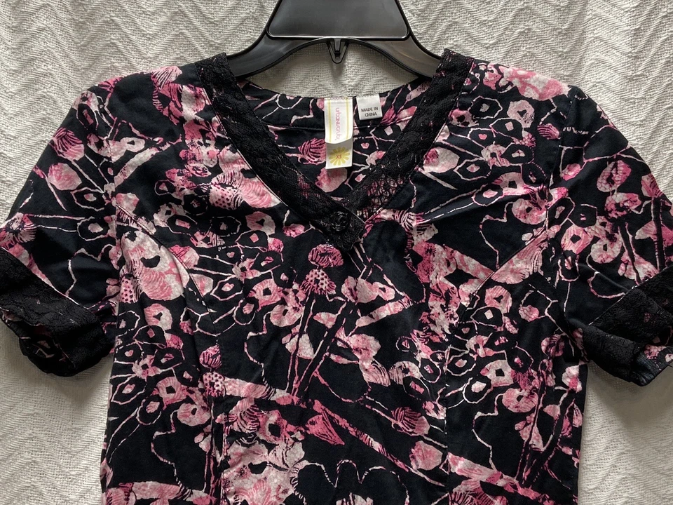 Blusa Médica Médica Urbane Multicolor Estampado Floral Talla XS Foto 3 de 4