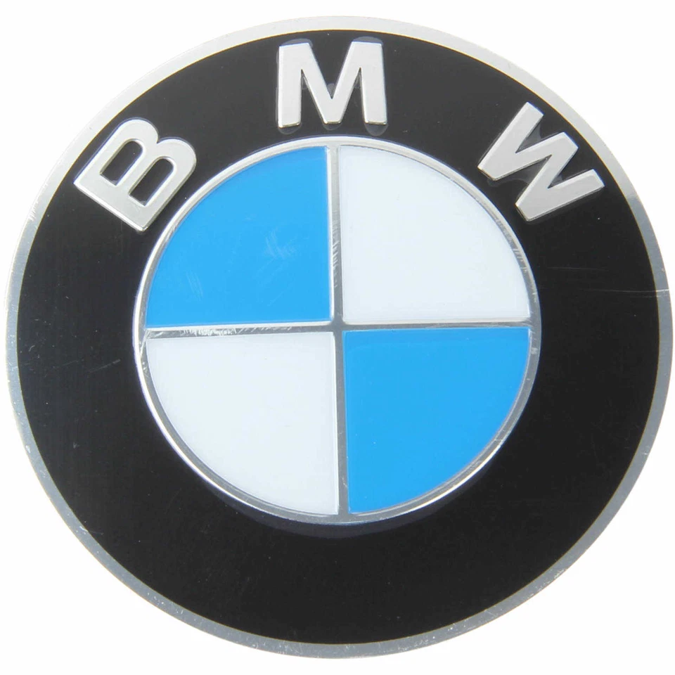 For BMW E30 E34 E36 E39 E60 X5 Set of 4 Hub Cap Emblem Stickers 70mm Diameter - Image 4 of 4