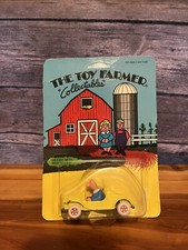Vtg ERTL Mildred 4573 The Toy Farmer Die Cast Collectible Cars Yellow Car 1986